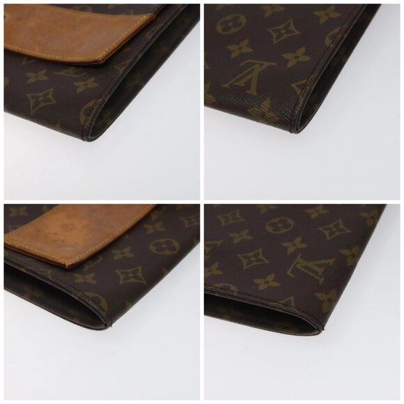 LOUIS VUITTON Monogram Jena Clutch Bag LV Auth - Picture 16 of 16